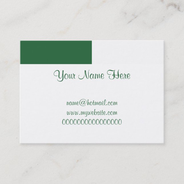 Cartão De Visita Argélia (Frente)