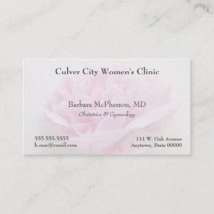 Cartão De Visita Armadilha de Peony