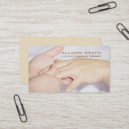 Cartão De Visita Aromateria Acupressor