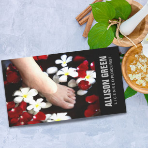 Cartão De Visita Aromatheria Pedicure Manicurista do Salão