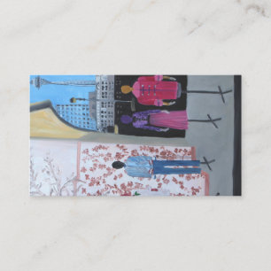 Cartão De Visita Arquitectura da cidade elegante