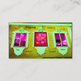 Cartão De Visita Arquiteto Windows IV