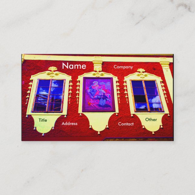 Cartão De Visita Arquiteto Windows V (Frente)