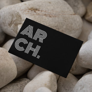 Cartão De Visita Arquitetor Personalizado Adicione Seu Logotipo Pre