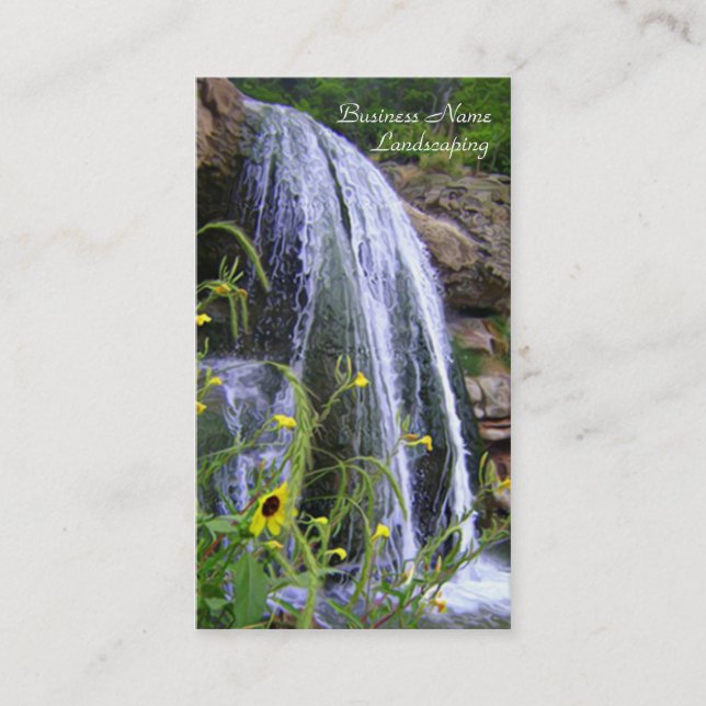 Cartão De Visita Arquitetos dos contratantes da paisagem (Frente)