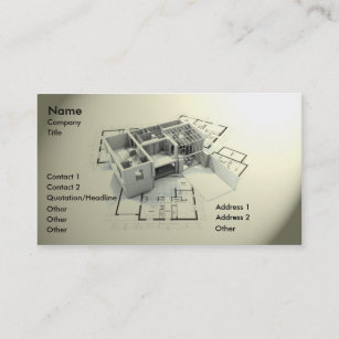 Cartão De Visita Arquitetura moderna
