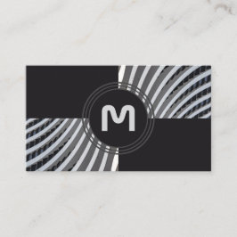 Cartão De Visita Arquitetura monográfica elegante azulejos de dois