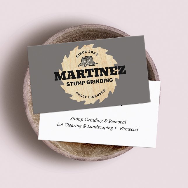 Cartão De Visita Arranque | Serviço e remoção da árvore (Criador carregado)