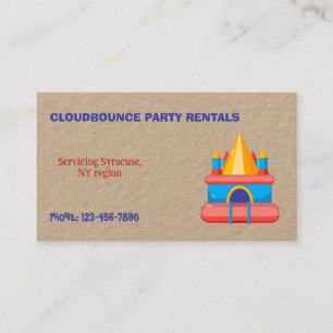 Cartão De Visita Arrendamentos de Salto