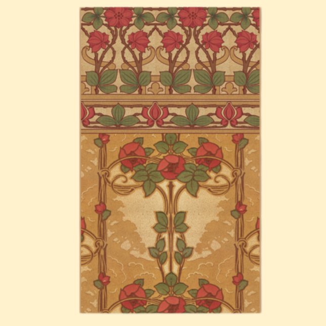 Cartão De Visita Art Nouveau Design (Criador carregado)