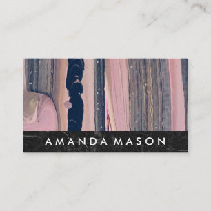 Cartão De Visita Arte Abstrato moderna  Designer de interiores