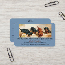 Arte de Cachorros Dachshund Curiosos para Higiene 