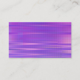 Cartão De Visita Arte Glitch Vaporwave Estética Roxa Horizontal