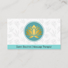 Cartão De Visita Artes cicatrizantes/ Massagem/ Bem-estar/Cartão de