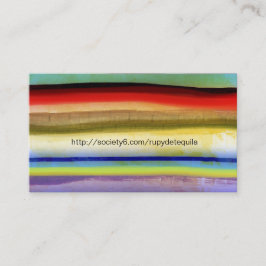 cartão de visita artesanal angustiado 2013