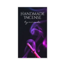 Artesanato de Incenso Artisan para Fumaça Roxa