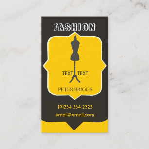 Cartão De Visita Artesanatos Da Indústria De Moda De Banda