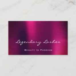 Cartão De Visita Artista de Ativação Profissional Hológrafo Roxo