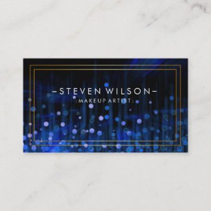 Cartão De Visita Artista de Composição Brilhante Brilhante Brilhant