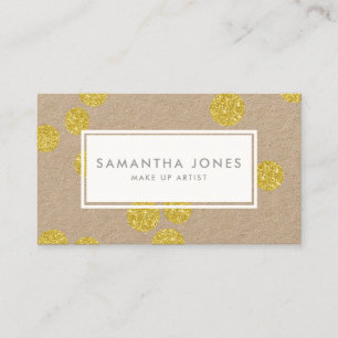 Cartão De Visita Artista de Composição Moderna Clássica de Pontos D