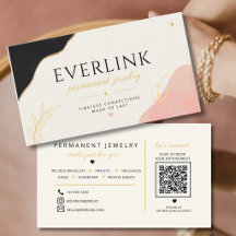 Artista de Joias Permanentes Código QR Moderno Neu