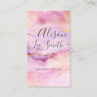 Cartão De Visita Artista de maquiagem