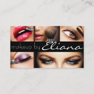 Cartão De Visita Artista de maquiagem Cosmetólogo Unhas Beauty Sal