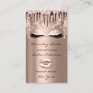 Cartão De Visita Artista de maquiagem profissional Eyelashes Driver