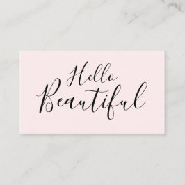 Cartão De Visita Artista de maquilhagem/cartão de visita de tendênc