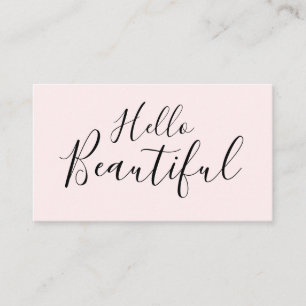 Cartão De Visita Artista de maquilhagem/cartão de visita de tendênc