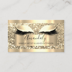 Cartão De Visita Artista de maquilhagem profissional Lash Frames Do