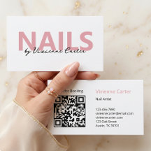 Artista de Unhas Roscado Preto Branco Script