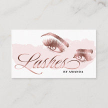 Artista Lash Eyebrow Lashes Marble Rosa Dourado