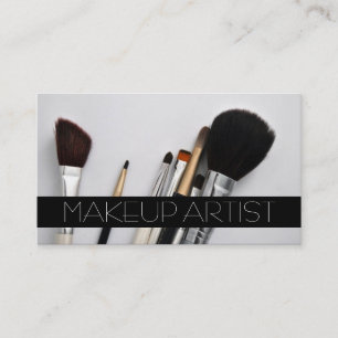 Cartão De Visita Artista Makeup, Cosmetologista, Beleza, Salão