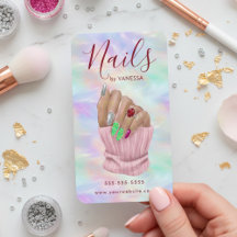 Artista Manicurista Chic Salão de Unhas Estiloso O