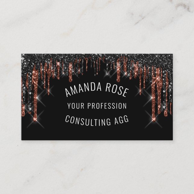 Cartão De Visita Artista Moderno Makeup Artista Hair Eyelash (Frente)