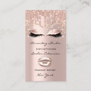 Cartão De Visita Artista Profissional Eyelashes Sobresmeira
