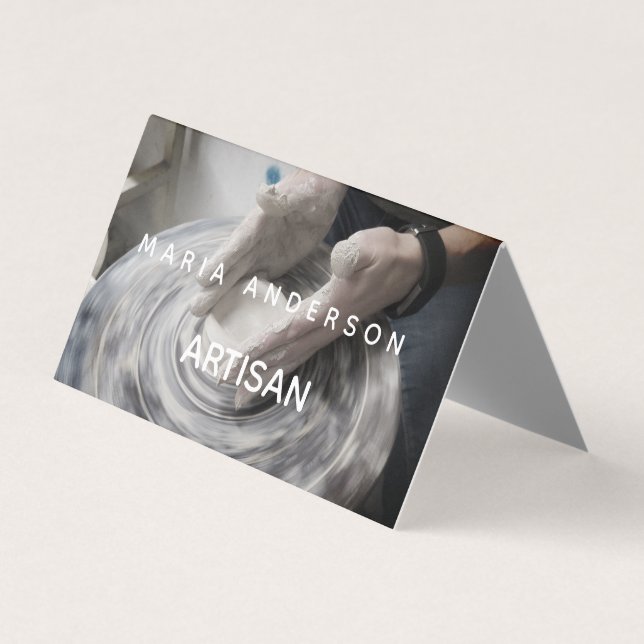 Cartão De Visita Artistão Profissional (Frente)