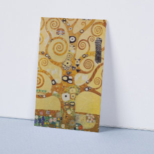 Cartão De Visita Árvore Dourada da Vida Arte – Art Nouveau Klimt