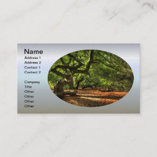 Cartão De Visita Árvores Cruzadas de Lavizara