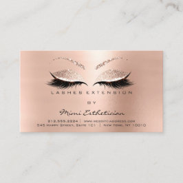 Cartão De Visita As instruções depois do Cuidado Piscam a Extensão 