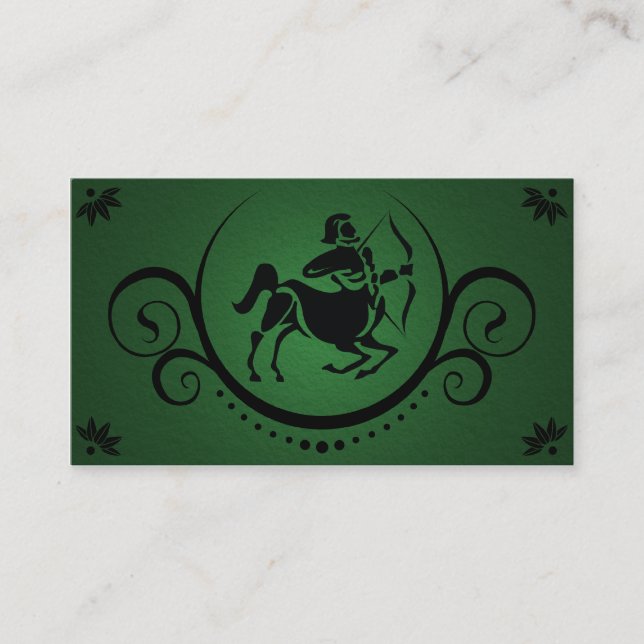 Cartão De Visita as sofisticações do arqueiro (Frente)