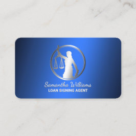 Cartão De Visita Assinatura de Empréstimo Pública