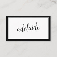Assinatura de Script Manuscrito Preto Elegante