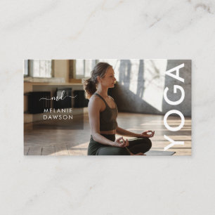 Cartão De Visita Assinatura Elegante Moderna Monograma