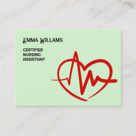 Cartão De Visita Assistente de Enfermagem CNA