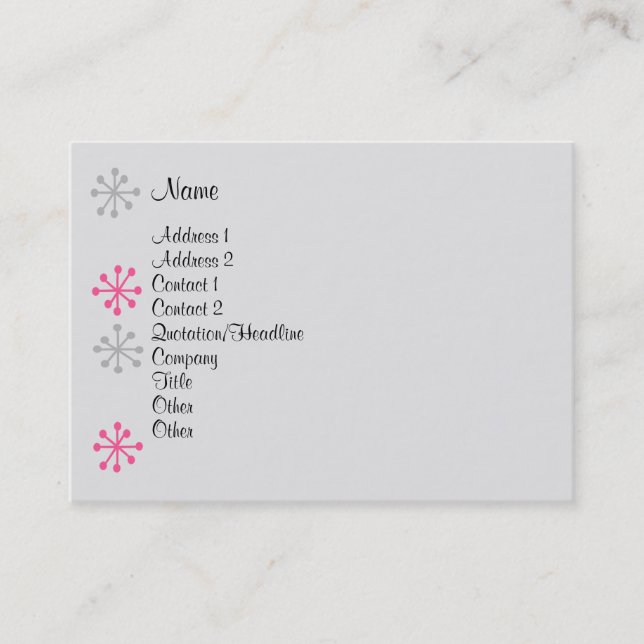 Cartão De Visita Assistente Pessoal (Frente)