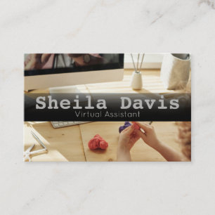 Cartão De Visita Assistente Virtual Personalizado