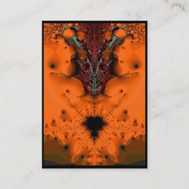 Cartão De Visita ATC do espírito do Voodoo (Frente)