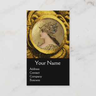 Cartão De Visita ATENA E MONOGRAMA DE LUTA CONTRA O GRIFFINS, Rua V